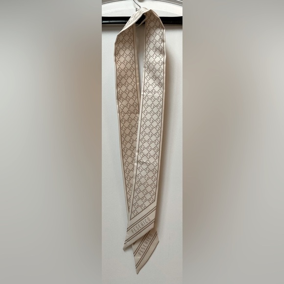 Peserico Italian Silk Hair Scarf - Picture 1 of 6